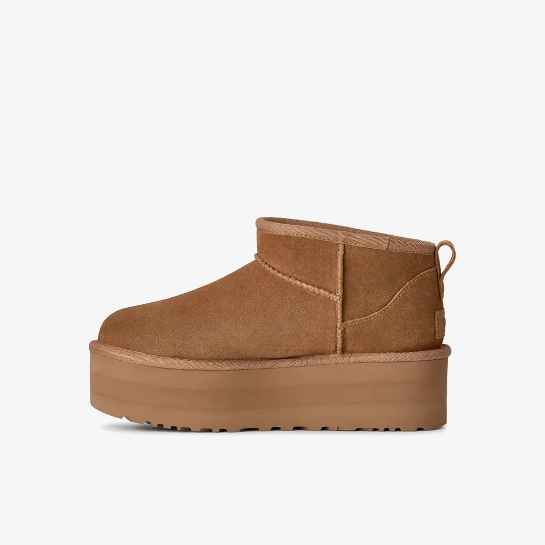 Ugg Classic Ultra Mini Platform Kadın Bot - Taba