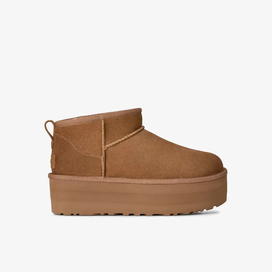 Ugg Classic Ultra Mini Platform Kadın Bot - Taba